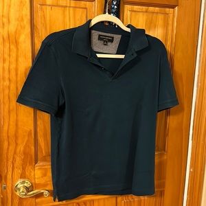 Mens Banana Republic Size Medium Green Polo
